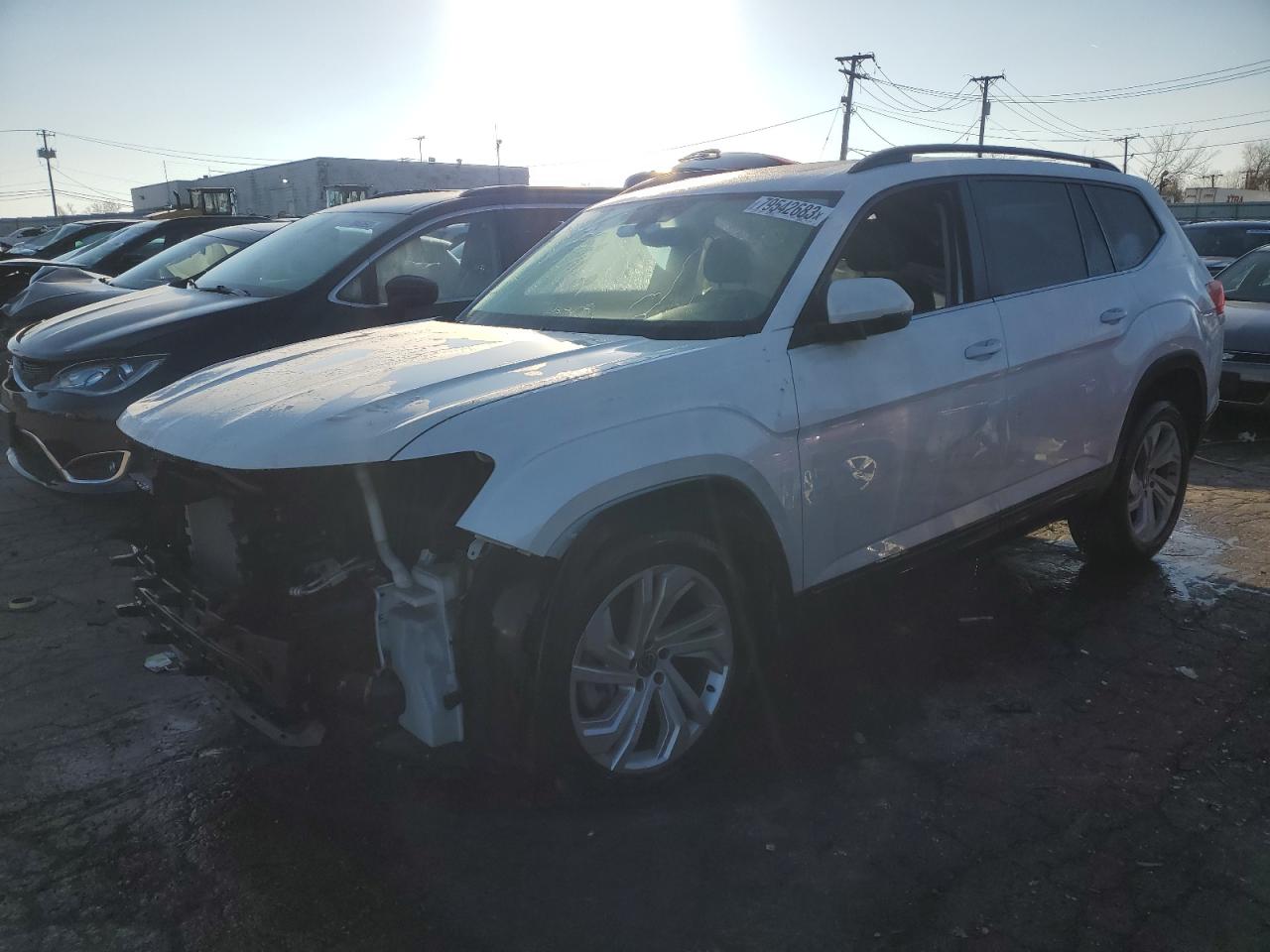 VOLKSWAGEN ATLAS 2021 1v2kp2ca3mc577208