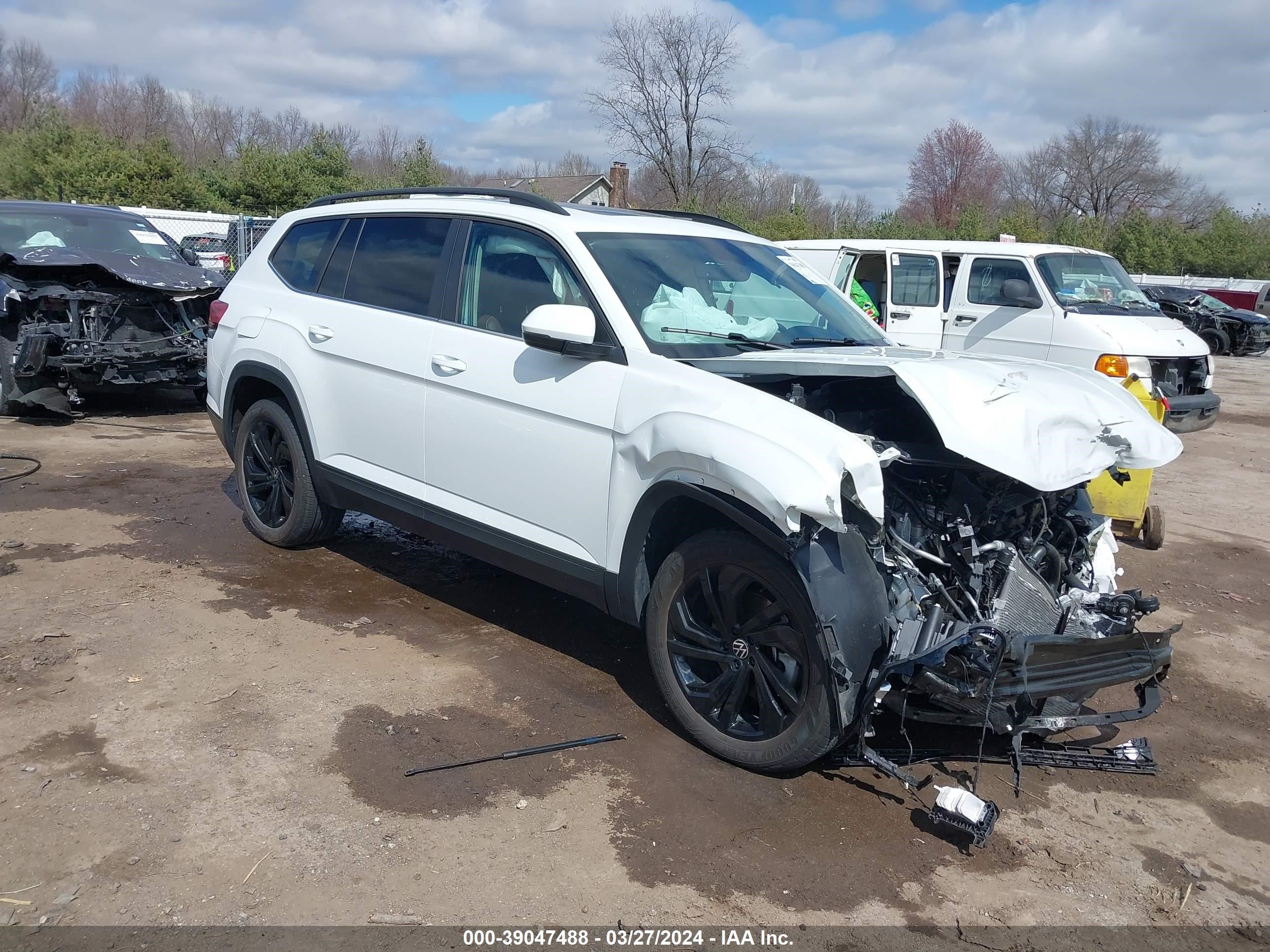 VOLKSWAGEN ATLAS 2022 1v2kr2ca3nc563708