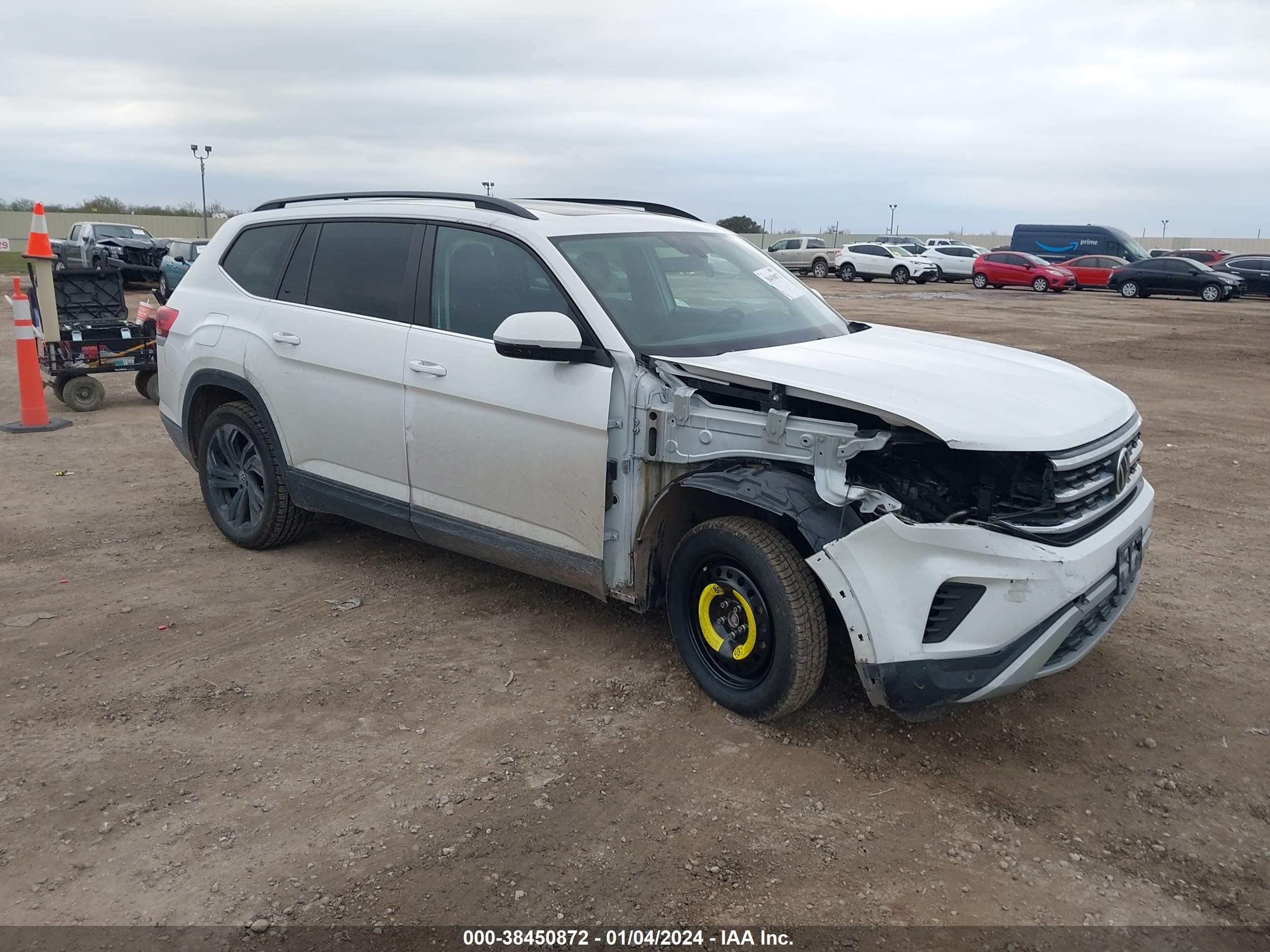 VOLKSWAGEN ATLAS 2022 1v2kr2ca9nc549537