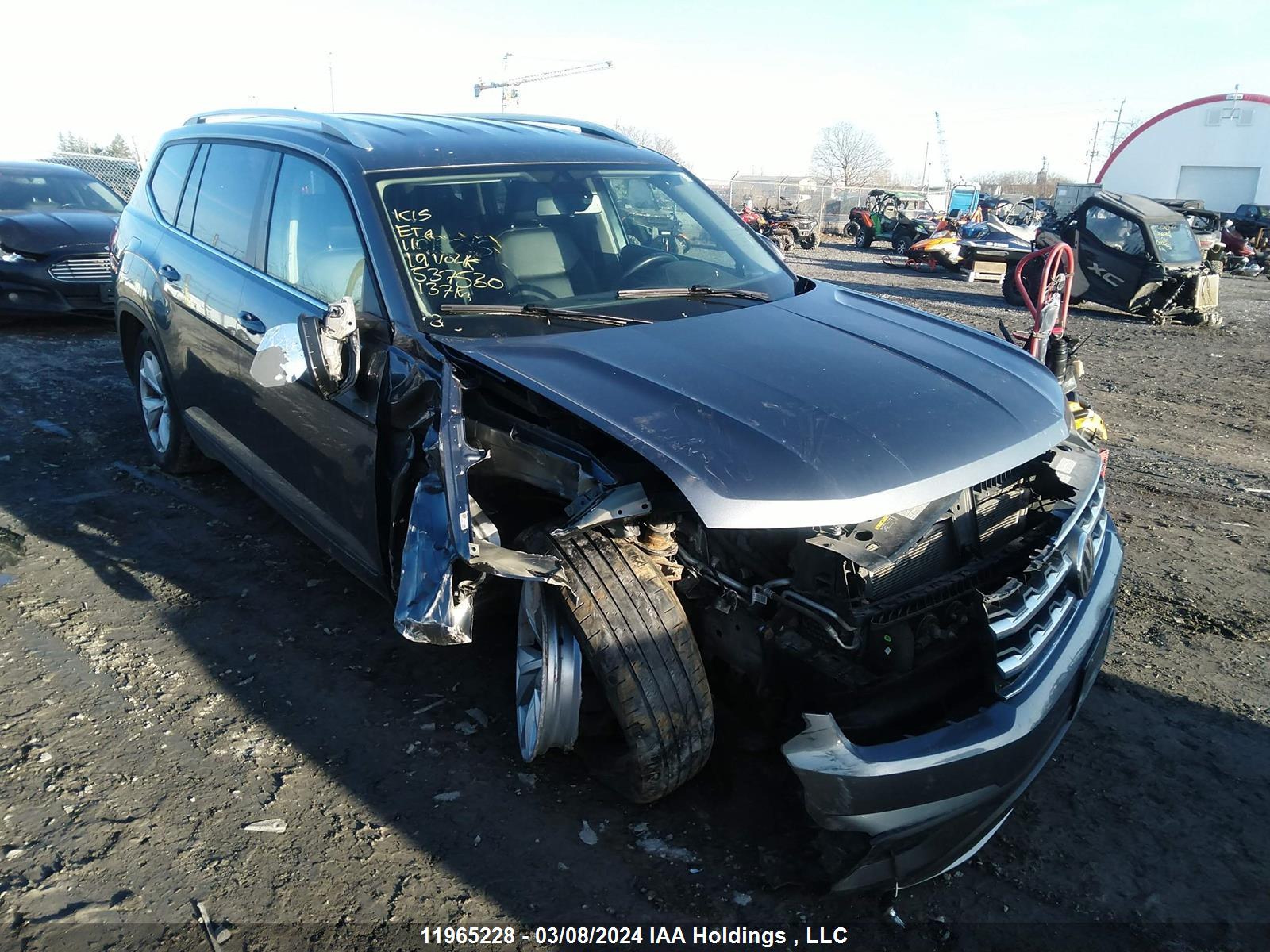 VOLKSWAGEN ATLAS 2019 1v2lr2ca1kc537530