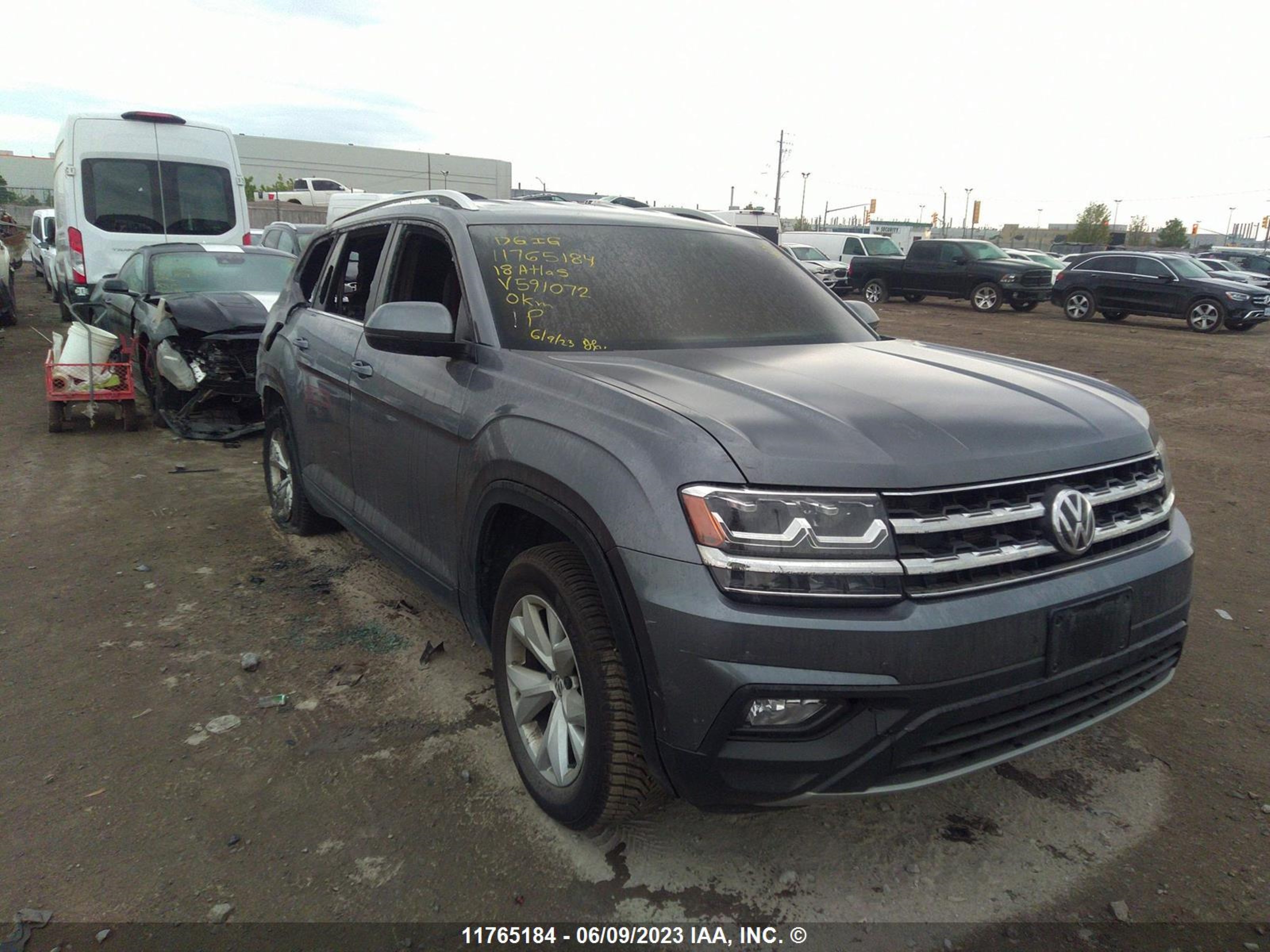 VOLKSWAGEN ATLAS 2018 1v2lr2ca5jc591072