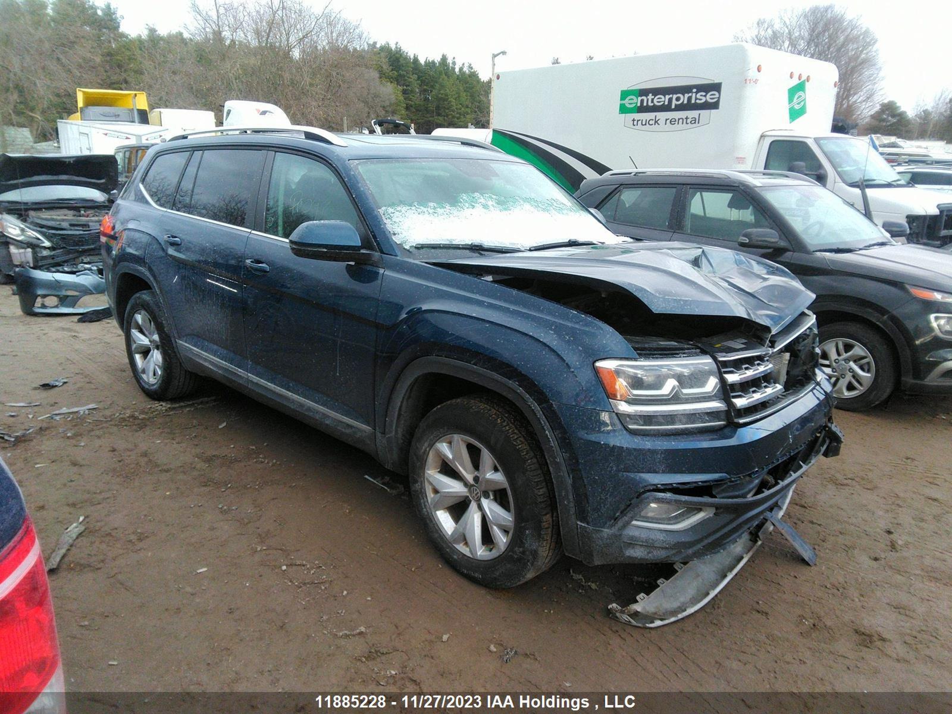 VOLKSWAGEN ATLAS 2018 1v2mr2ca3jc553165