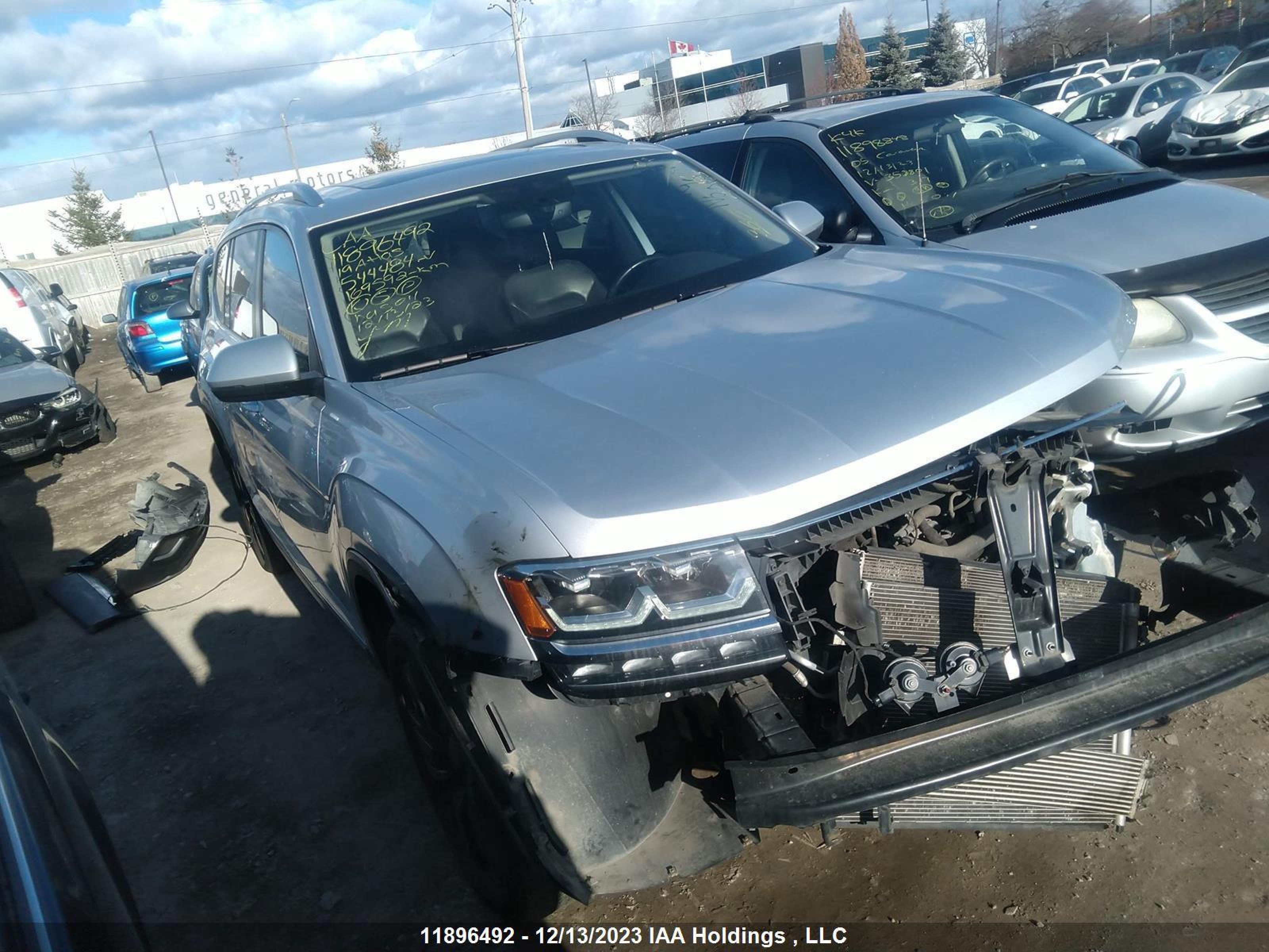 VOLKSWAGEN ATLAS 2019 1v2mr2ca5kc544484