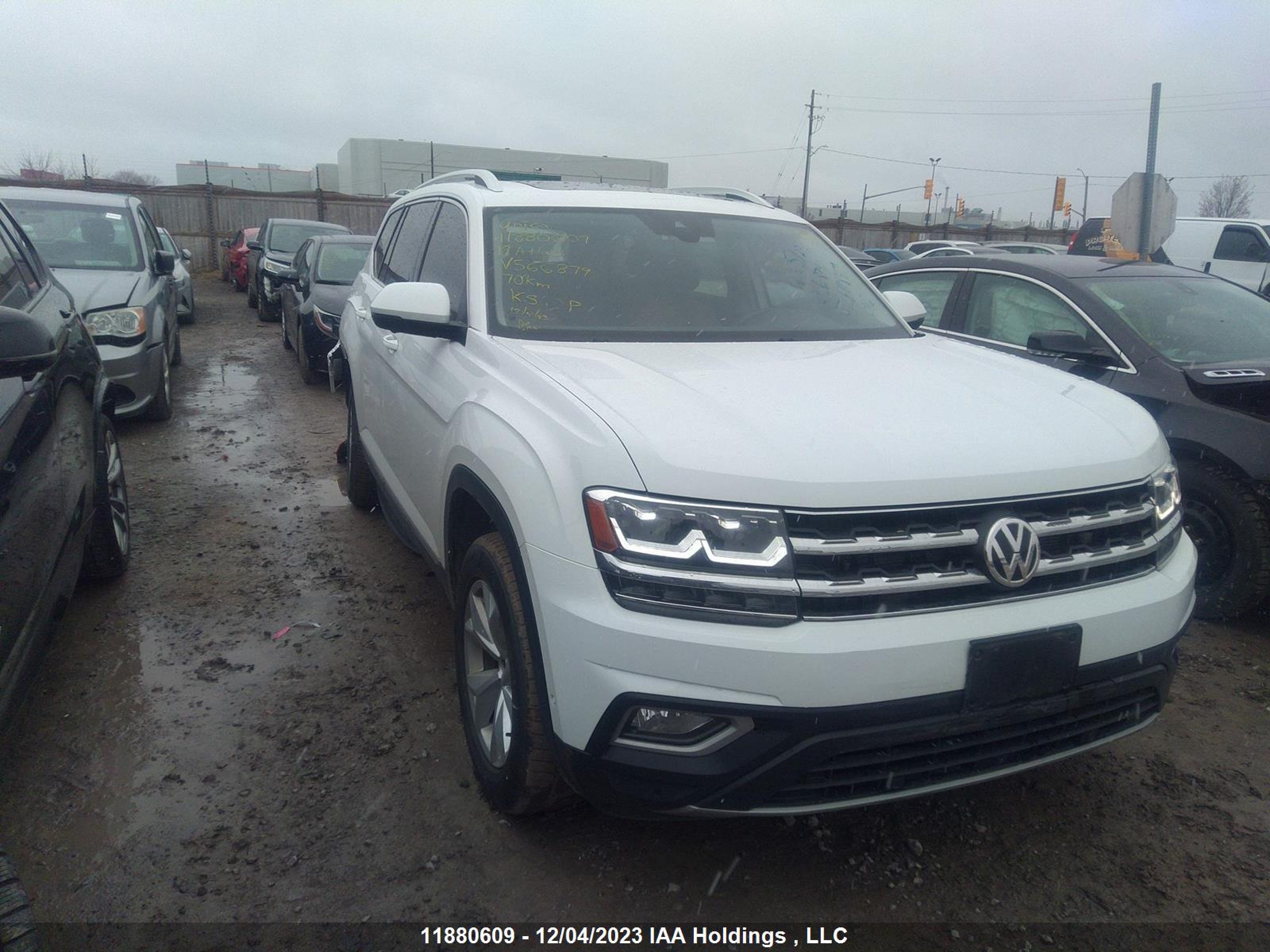 VOLKSWAGEN ATLAS 2019 1v2nr2ca0kc566879