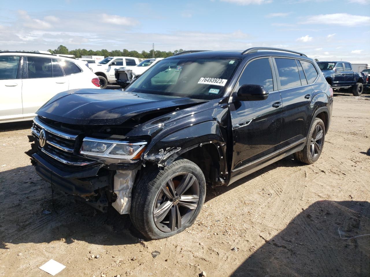 VOLKSWAGEN ATLAS 2021 1v2pr2ca5mc603307