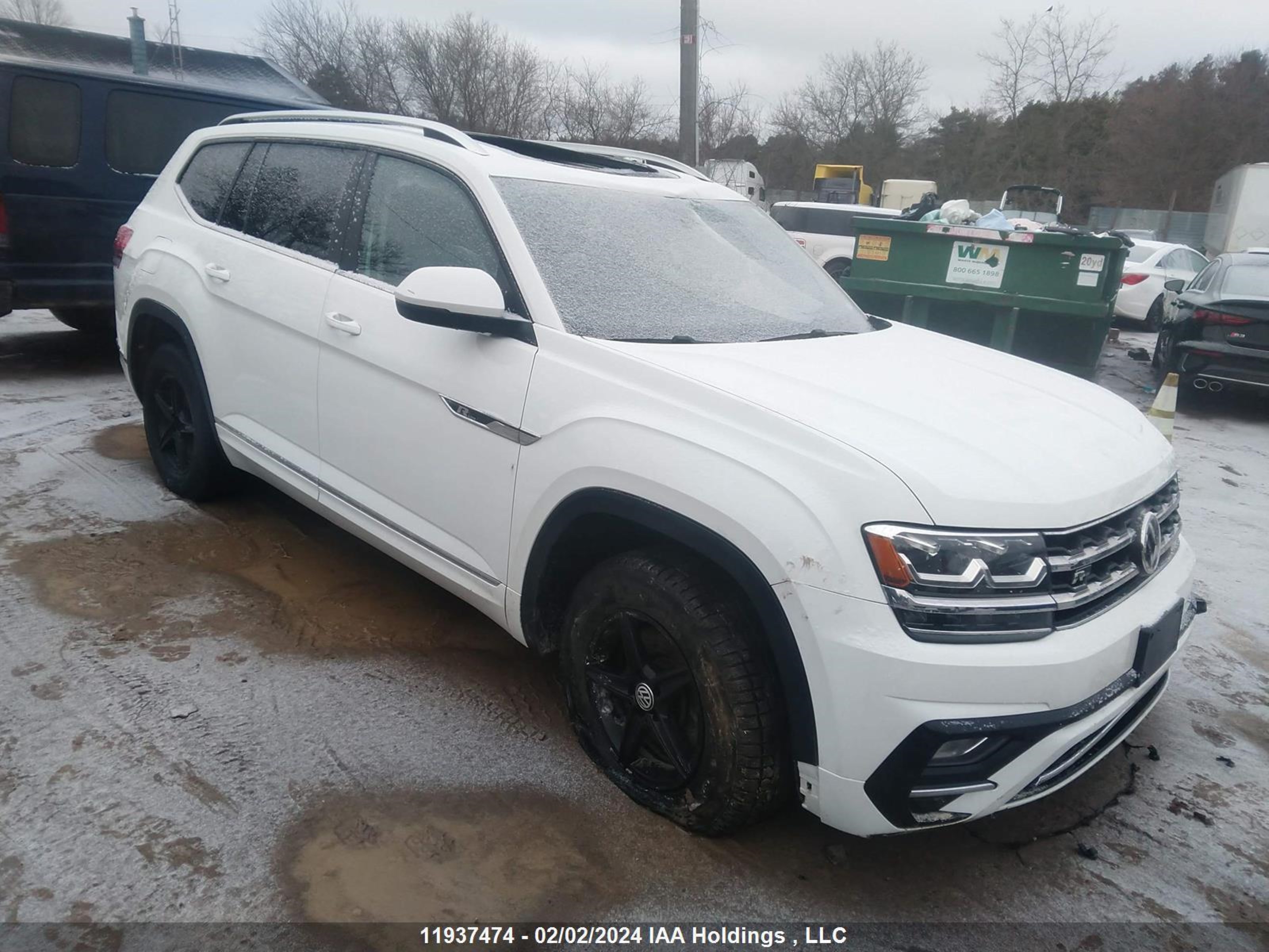 VOLKSWAGEN ATLAS 2018 1v2rr2ca5jc554386