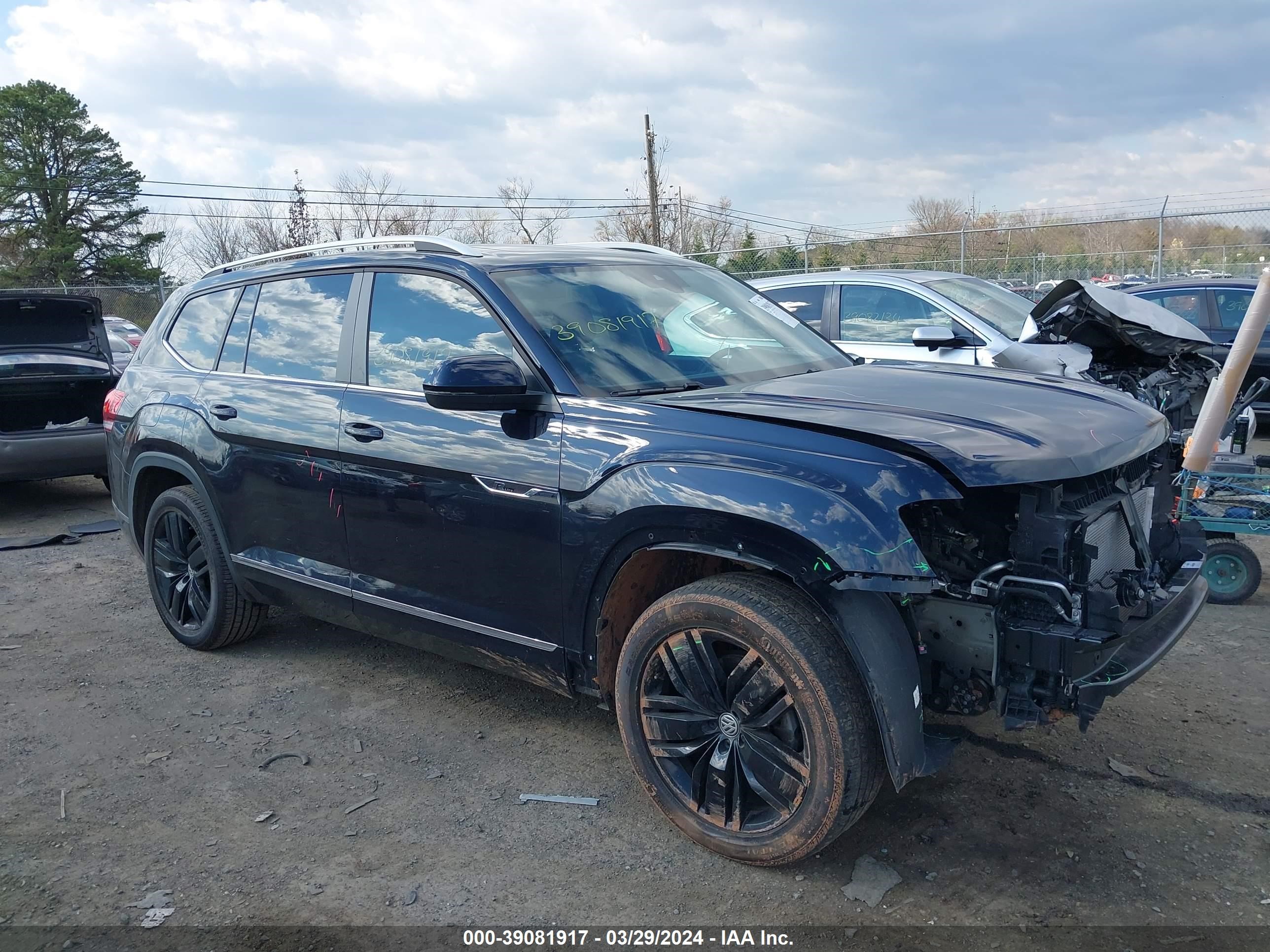 VOLKSWAGEN ATLAS 2018 1v2sr2ca9jc582712