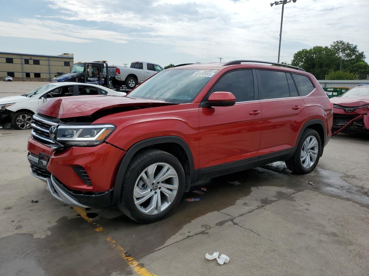 VOLKSWAGEN ATLAS 2022 1v2wr2ca1nc529459