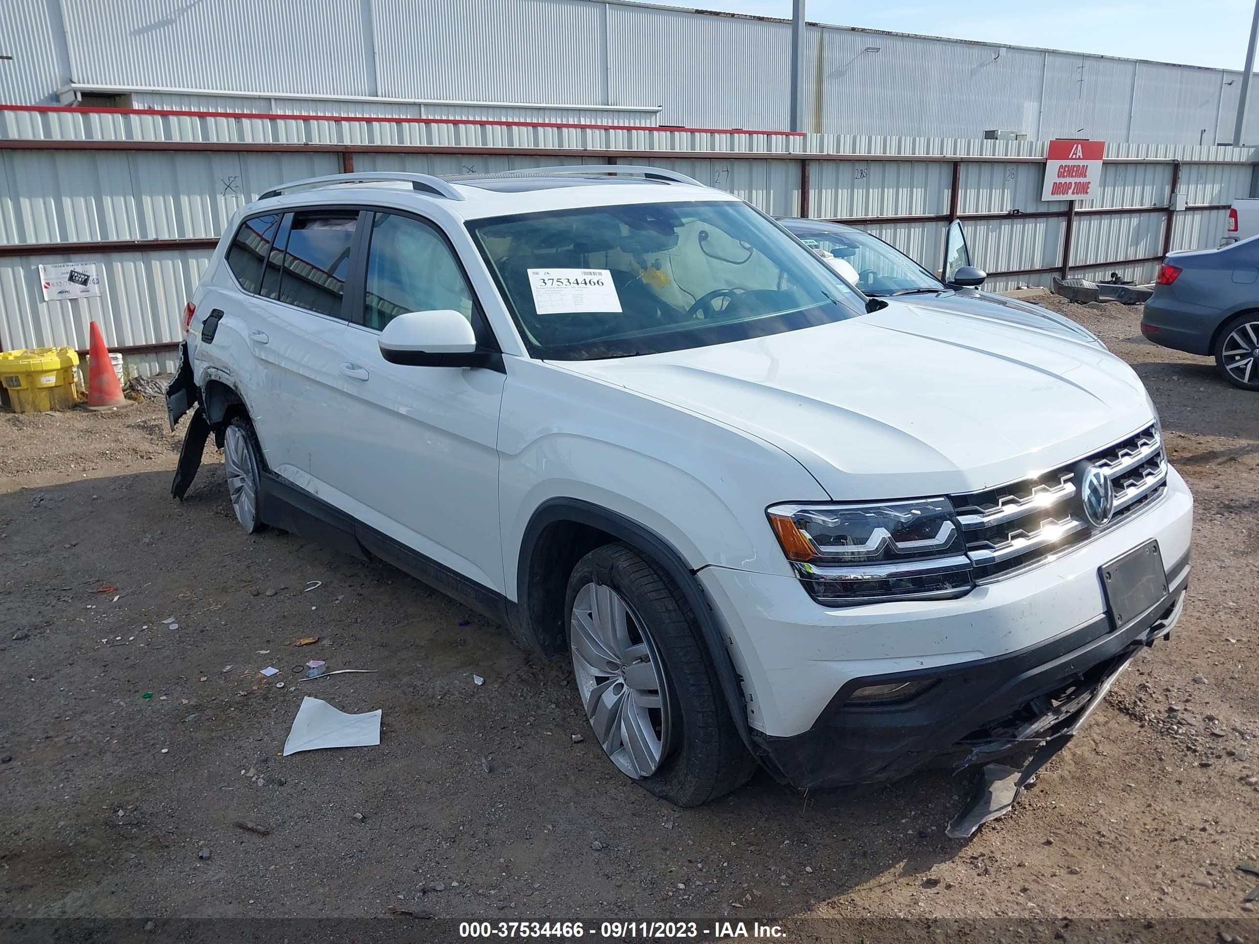 VOLKSWAGEN ATLAS 2019 1v2wr2ca4kc600259