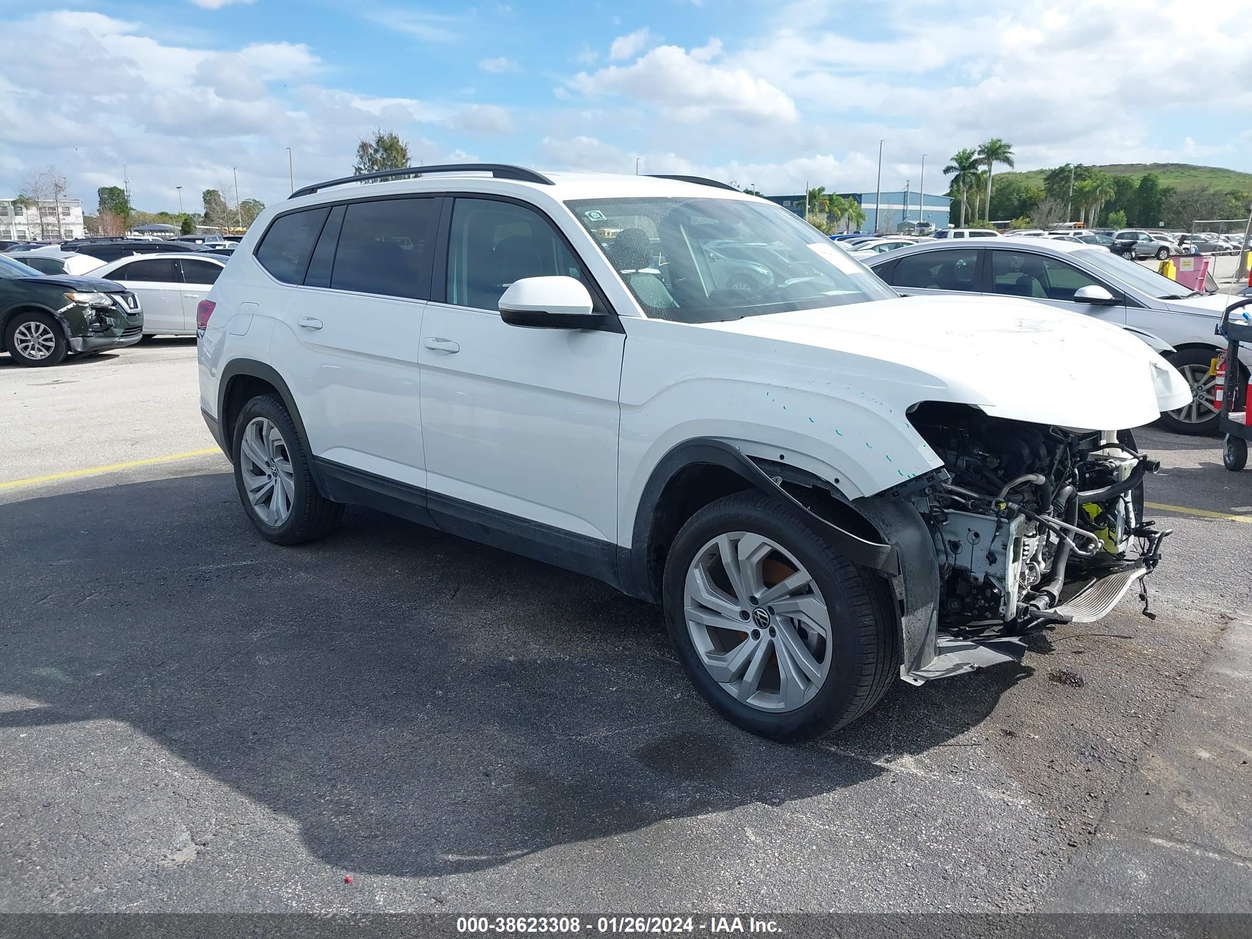 VOLKSWAGEN ATLAS 2022 1v2wr2ca6nc524337