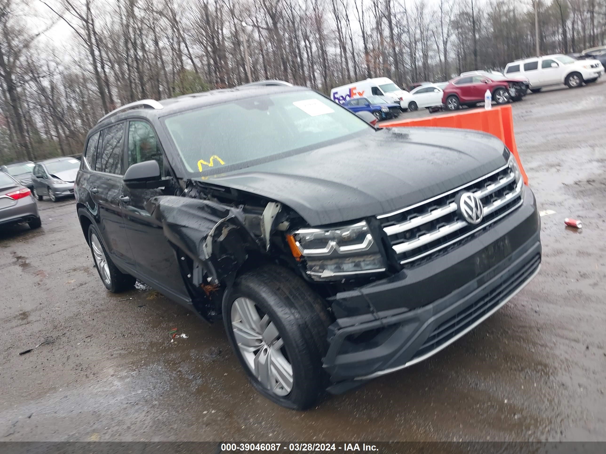 VOLKSWAGEN ATLAS 2019 1v2wr2caxkc539256