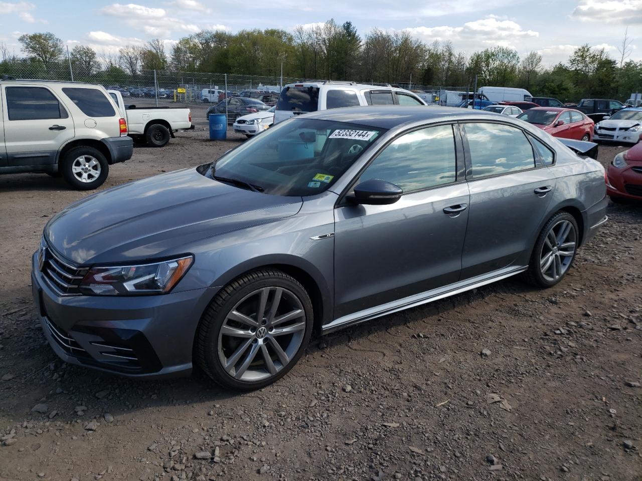 VOLKSWAGEN PASSAT 2018 1vwaa7a34jc033258