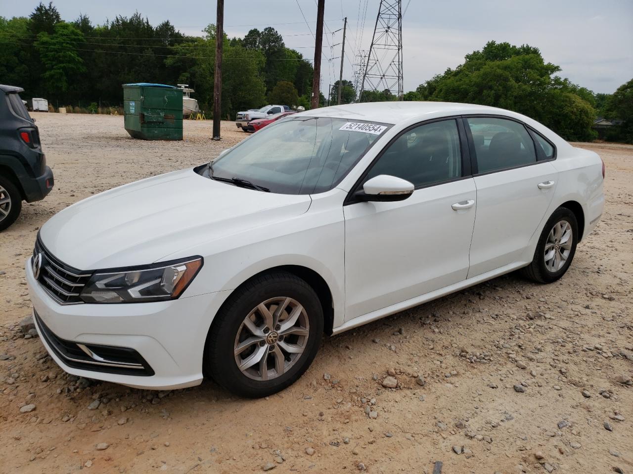 VOLKSWAGEN PASSAT 2018 1vwaa7a37jc002389