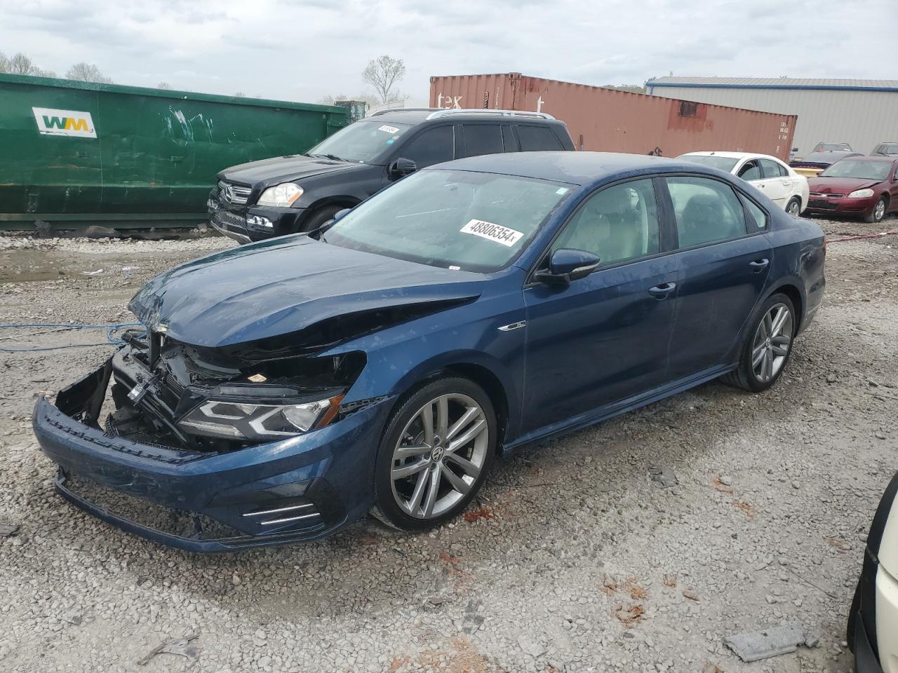 VOLKSWAGEN PASSAT 2018 1vwaa7a38jc044134