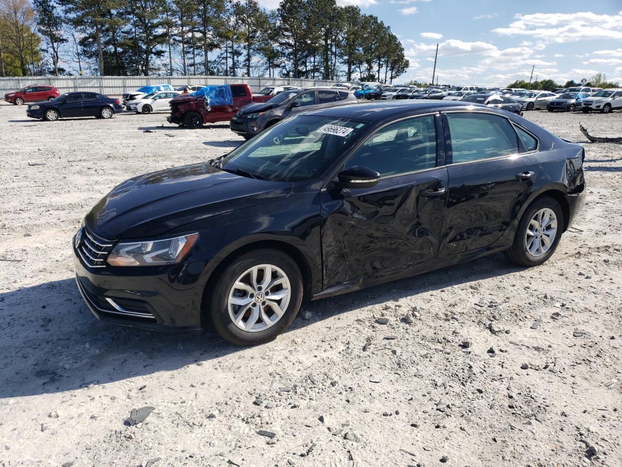 VOLKSWAGEN PASSAT 2018 1vwaa7a39jc026841