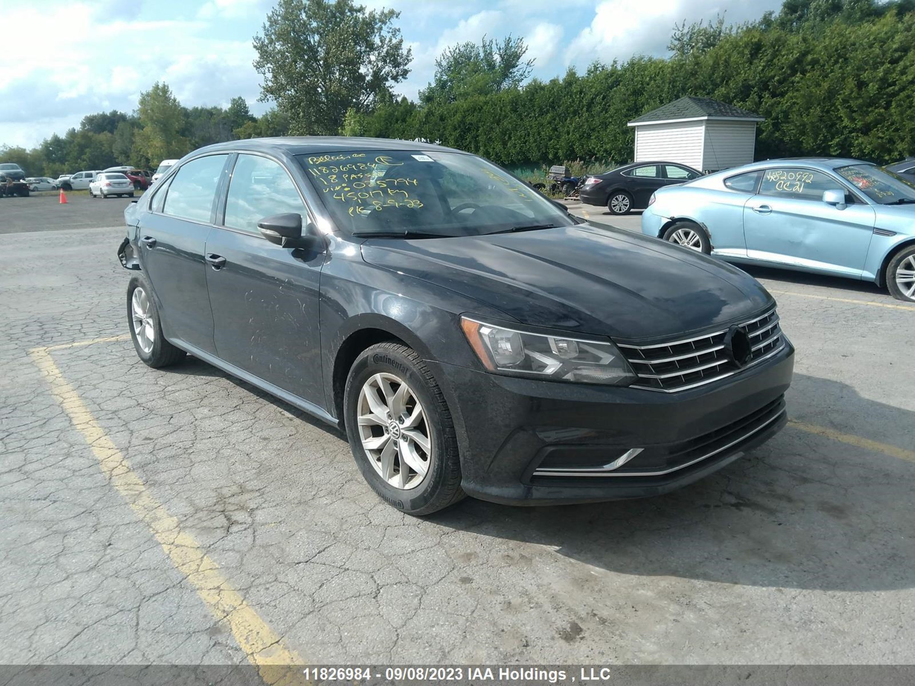 VOLKSWAGEN PASSAT 2018 1vwaa7a3xjc025794