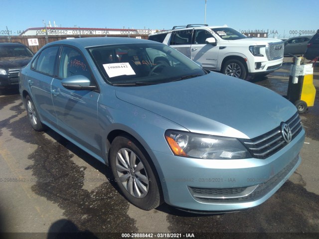 VOLKSWAGEN PASSAT 2012 1vwah7a30cc057474