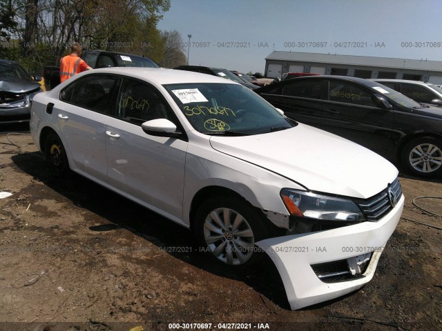 VOLKSWAGEN PASSAT 2012 1vwah7a30cc095318