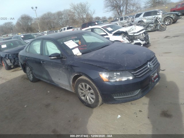 VOLKSWAGEN PASSAT 2012 1vwah7a31dc006163