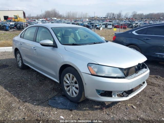 VOLKSWAGEN PASSAT 2012 1vwah7a32cc068489