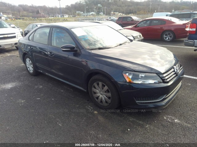 VOLKSWAGEN PASSAT 2013 1vwah7a33dc149471