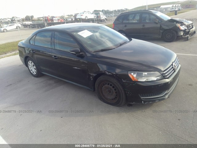 VOLKSWAGEN PASSAT 2012 1vwah7a35cc027502