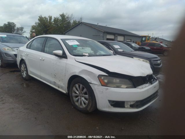 VOLKSWAGEN PASSAT 2012 1vwah7a35cc067448