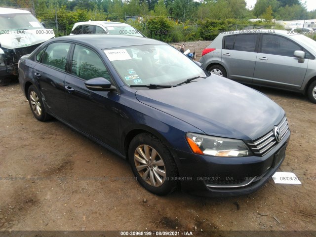 VOLKSWAGEN PASSAT 2012 1vwah7a36cc035818