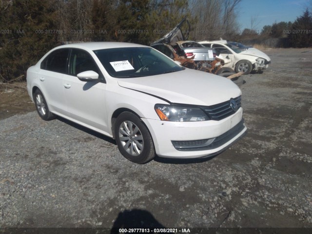 VOLKSWAGEN PASSAT 2012 1vwah7a36cc054286