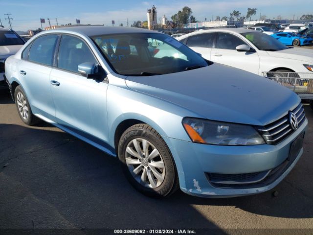 VOLKSWAGEN PASSAT 2012 1vwah7a36cc109304