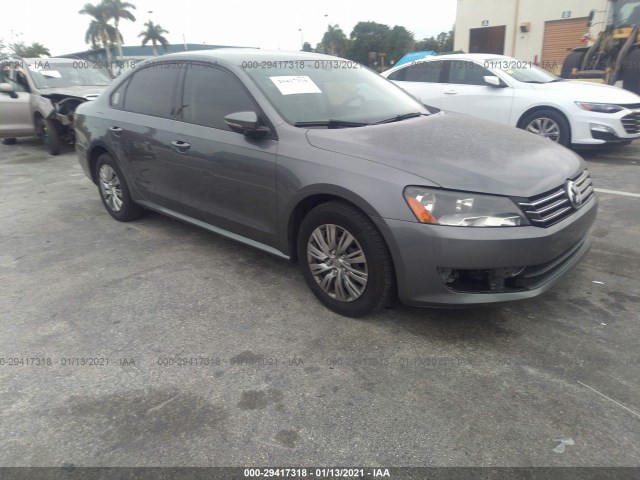 VOLKSWAGEN PASSAT 2011 1vwah7a37cc021152