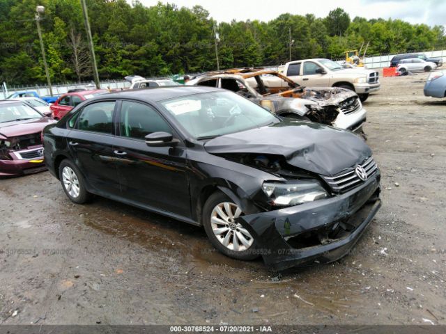 VOLKSWAGEN PASSAT 2012 1vwah7a37dc041239