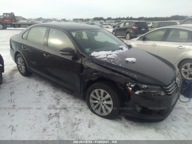 VOLKSWAGEN PASSAT 2013 1vwah7a37dc077528