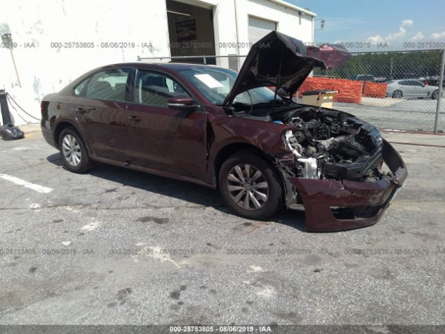 VOLKSWAGEN PASSAT 2013 1vwah7a37dc099741