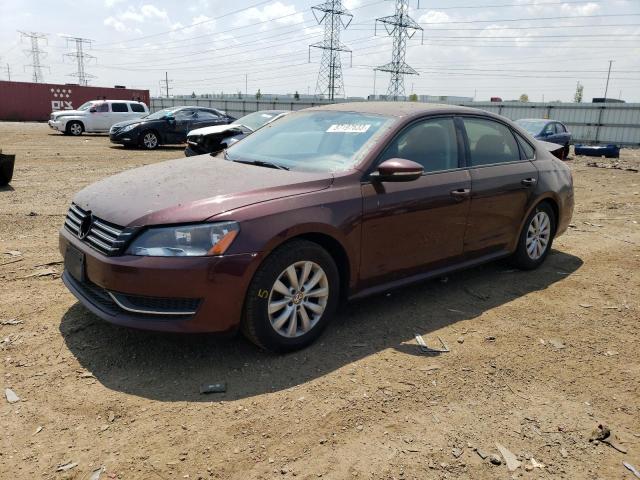 VOLKSWAGEN PASSAT 2012 1vwah7a38cc058923