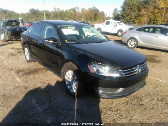 VOLKSWAGEN PASSAT 2012 1vwah7a3xcc090983