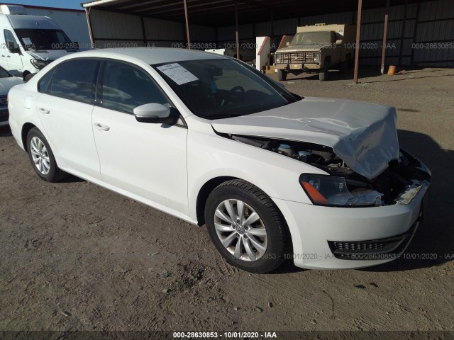 VOLKSWAGEN PASSAT 2013 1vwah7a3xdc126916