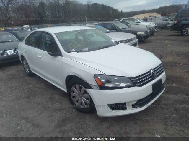 VOLKSWAGEN PASSAT 2012 1vwap7a30cc018774