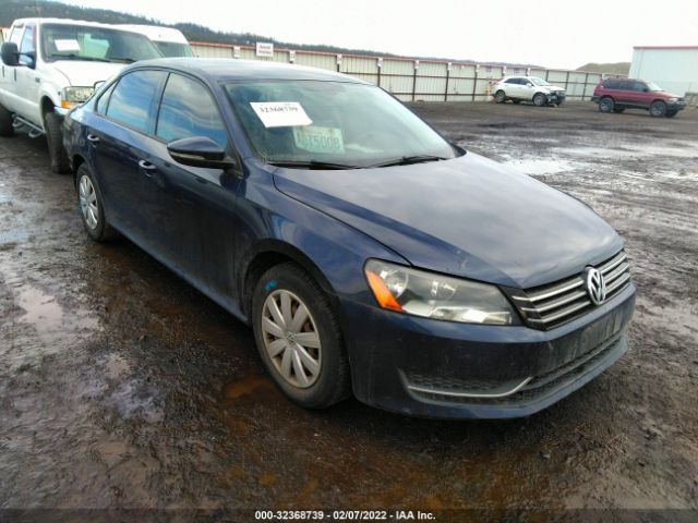 VOLKSWAGEN PASSAT 2012 1vwap7a30cc065626