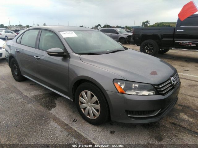 VOLKSWAGEN PASSAT 2012 1vwap7a30cc089652