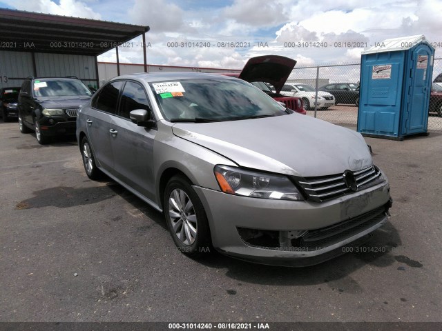 VOLKSWAGEN PASSAT 2012 1vwap7a30cc107907