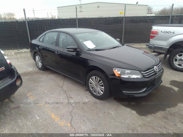 VOLKSWAGEN PASSAT 2013 1vwap7a30ec025825