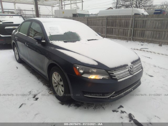 VOLKSWAGEN PASSAT 2012 1vwap7a31cc016676