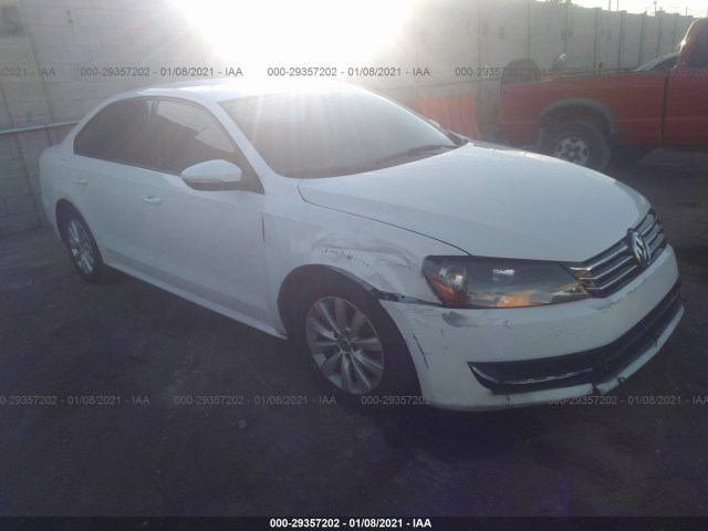 VOLKSWAGEN PASSAT 2012 1vwap7a31cc018833