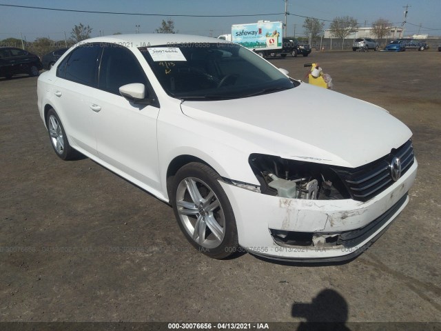 VOLKSWAGEN PASSAT 2012 1vwap7a31cc074772