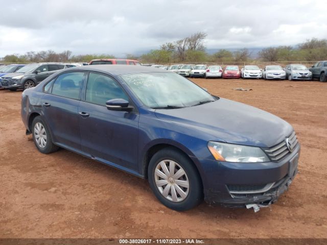 VOLKSWAGEN PASSAT 2013 1vwap7a31dc051414