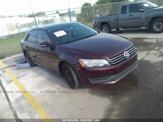 VOLKSWAGEN PASSAT 2013 1vwap7a31dc100157