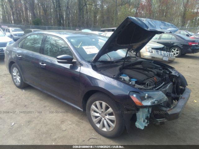 VOLKSWAGEN PASSAT 2013 1vwap7a31dc126323