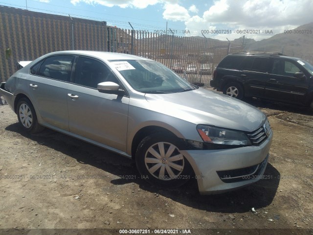 VOLKSWAGEN PASSAT 2013 1vwap7a31dc136611