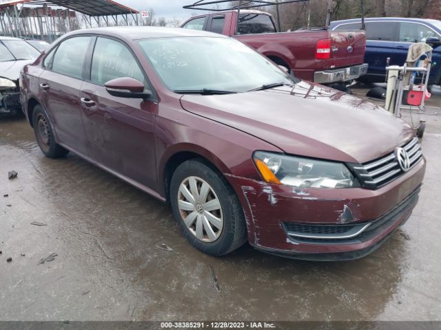 VOLKSWAGEN PASSAT 2012 1vwap7a32cc025452